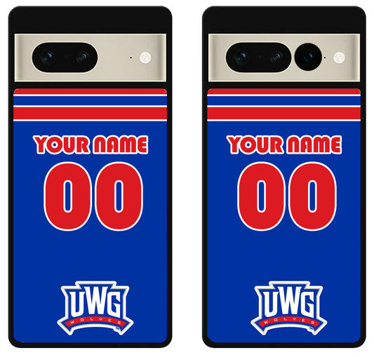 Custom Personalized University of West Georgia Wolves Google Pixel 7 | 7 Pro Case