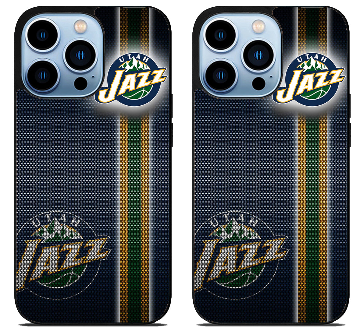 Utah Jazz Background iPhone 15 Pro | iPhone 15 Pro Max Case