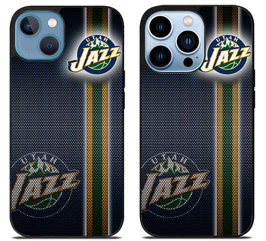 Utah Jazz Background iPhone 13 | 13 Mini | 13 Pro | 13 Pro Max Case