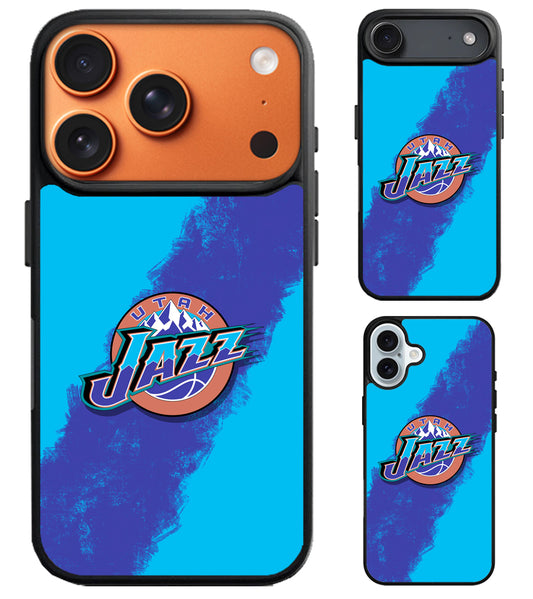Utah Jazz Cover iPhone Air | iPhone 17 | 17 Pro | 17 Pro Max Case