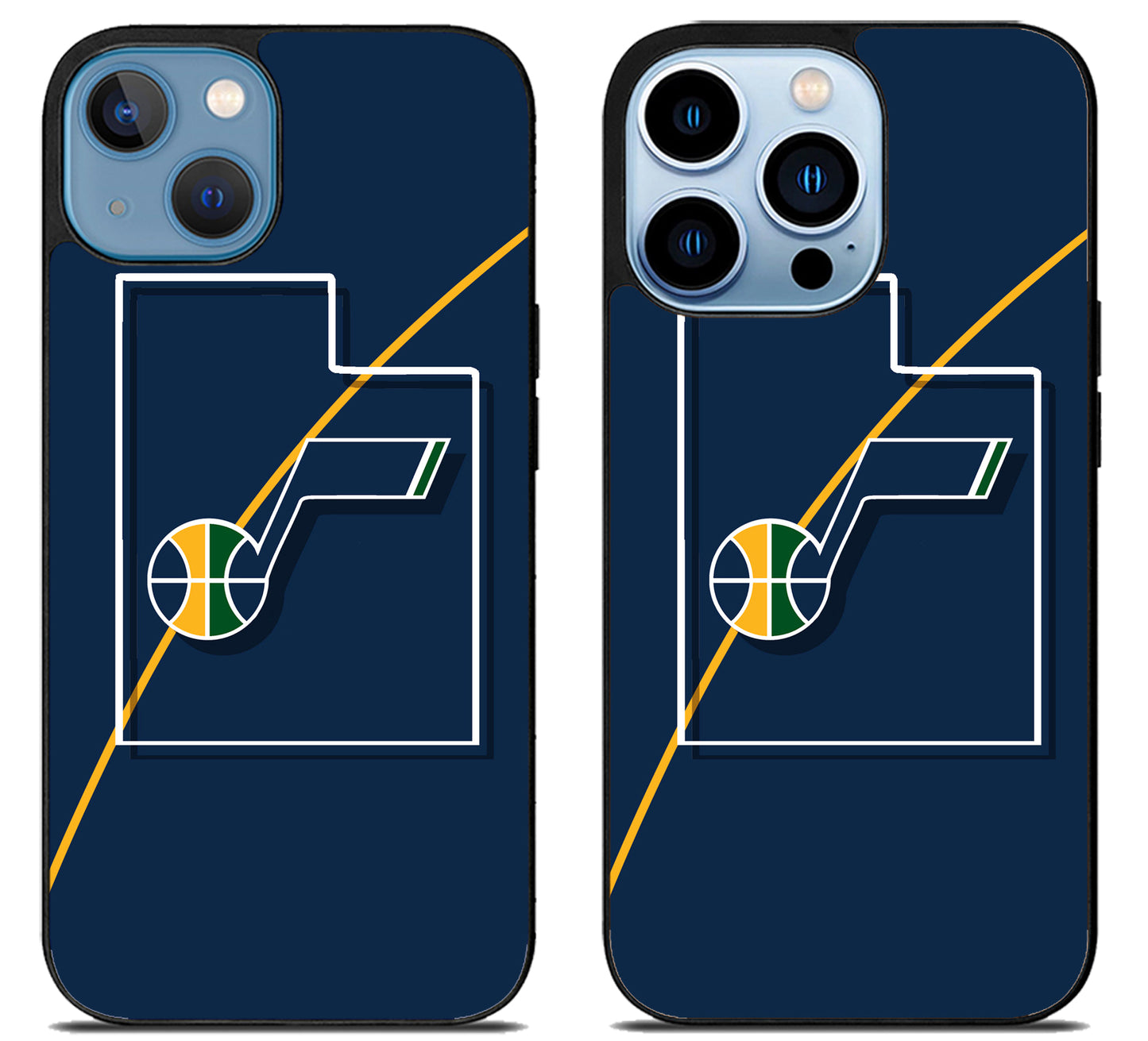 Utah Jazz Logo Blue iPhone 13 | 13 Mini | 13 Pro | 13 Pro Max Case