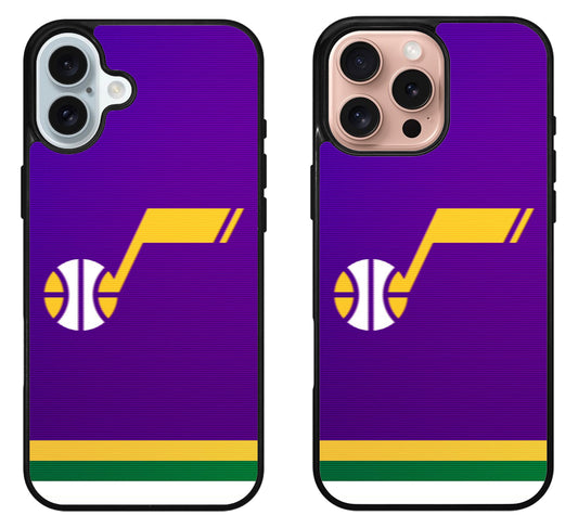 Utah Jazz Logo iPhone 16 | 16 Plus | 16 Pro | 16 Pro Max Case