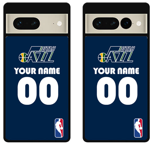 Custom Personalized Utah Jazz NBA Google Pixel 7 | 7 Pro Case