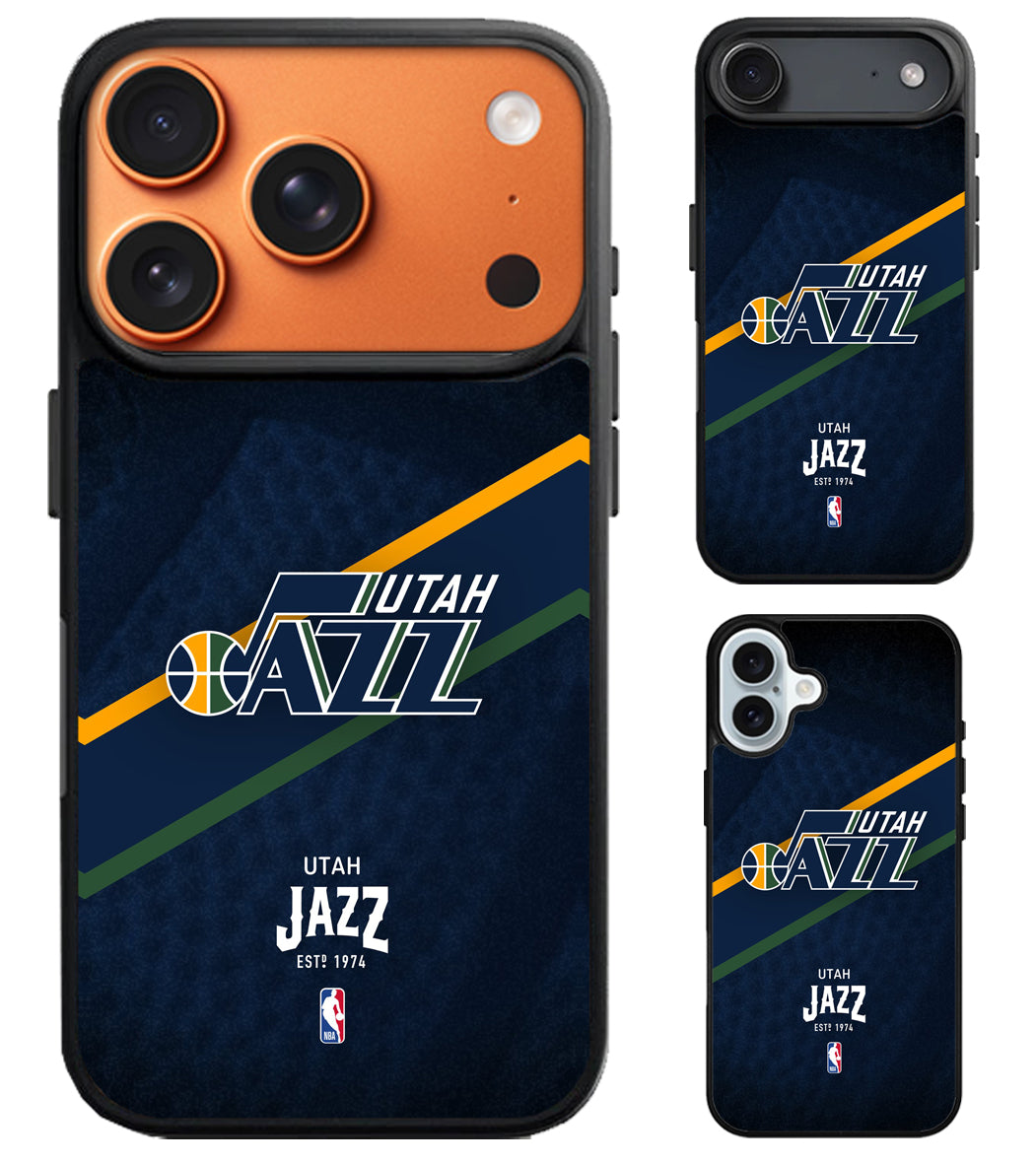 Utah Jazz Logo iPhone Air | iPhone 17 | 17 Pro | 17 Pro Max Case