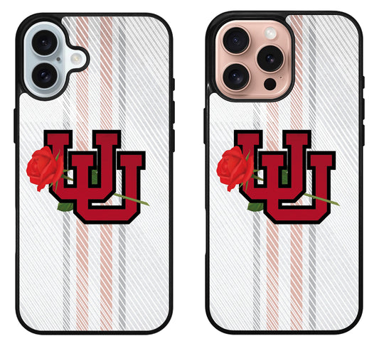 Utah Utes Baseball Cover iPhone 16 | 16 Plus | 16 Pro | 16 Pro Max Case