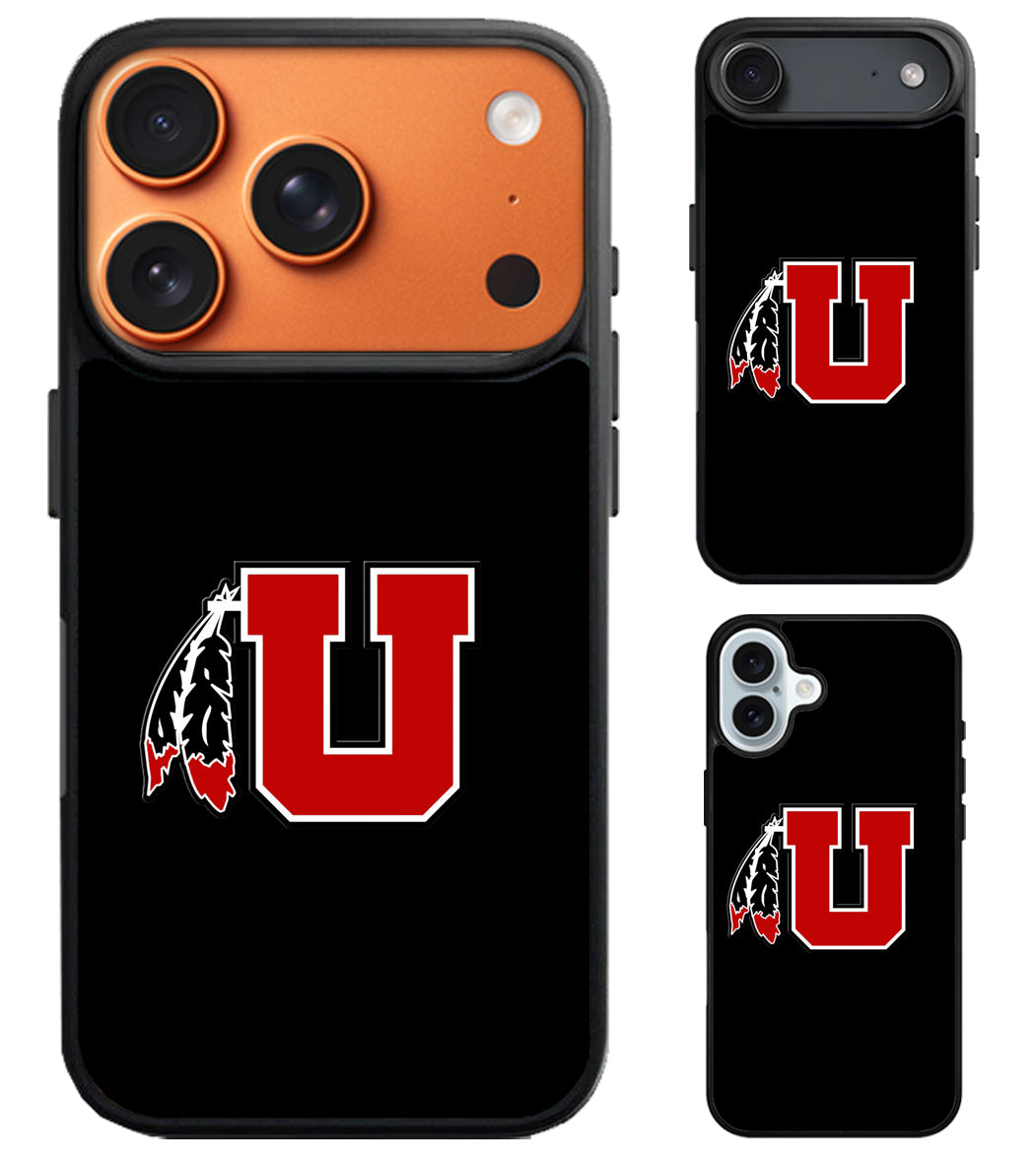 Utah Utes Black iPhone Air | iPhone 17 | 17 Pro | 17 Pro Max Case