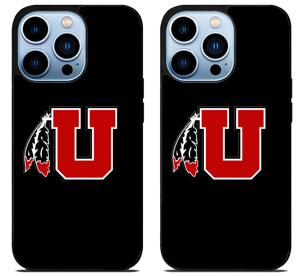 Utah Utes Black iPhone 15 Pro | iPhone 15 Pro Max Case