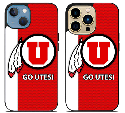 Utah Utes Go Utes iPhone 14 | 14 Plus | 14 Pro | 14 Pro Max Case