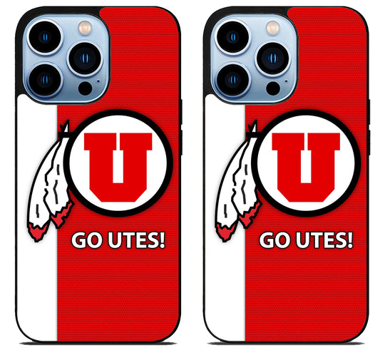 Utah Utes Go Utes iPhone 15 Pro | iPhone 15 Pro Max Case