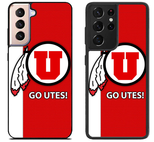 Utah Utes Go Utes Samsung Galaxy S21 | S21 FE | S21+ | S21 Ultra Case