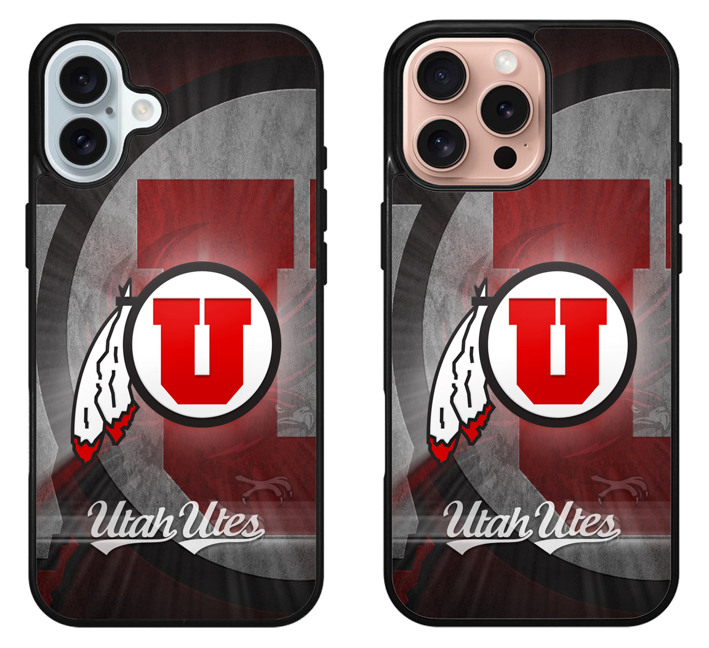 Utah Utes Logo iPhone 16 | 16 Plus | 16 Pro | 16 Pro Max Case