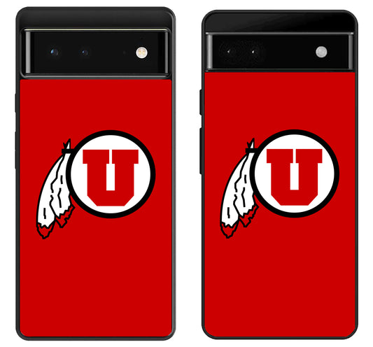 Utah Utes Logo Red Google Pixel 6 | 6A | 6 Pro Case