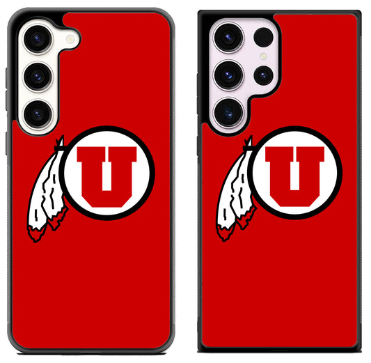 Utah Utes Logo Red Samsung Galaxy S23 | S23+ | S23 Ultra Case