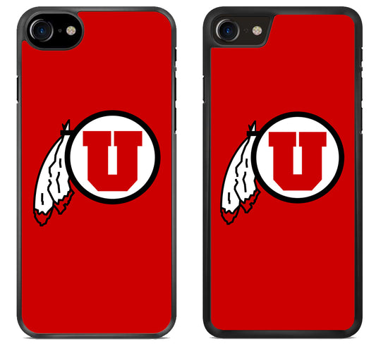 Utah Utes Logo Red iPhone SE 2020 | iPhone SE 2022 Case