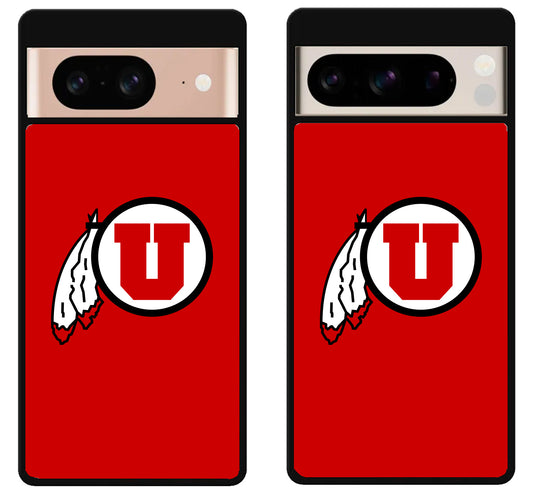 Utah Utes Logo Red Google Pixel 8 | 8 Pro Case