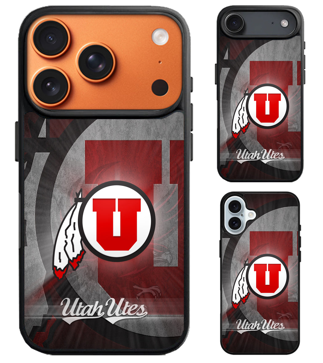 Utah Utes Logo iPhone Air | iPhone 17 | 17 Pro | 17 Pro Max Case