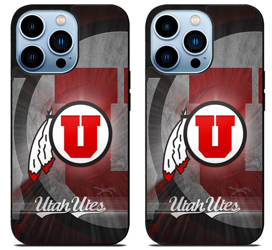 Utah Utes Logo iPhone 15 Pro | iPhone 15 Pro Max Case