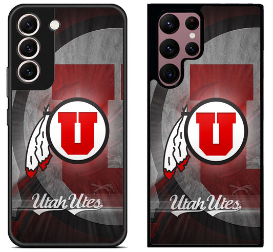 Utah Utes Logo Samsung Galaxy S22 | S22+ | S22 Ultra Case