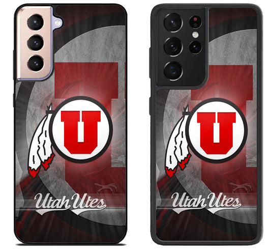 Utah Utes Logo Samsung Galaxy S21 | S21 FE | S21+ | S21 Ultra Case