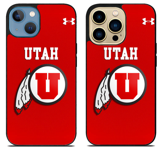 Utah Utes Red iPhone 14 | 14 Plus | 14 Pro | 14 Pro Max Case