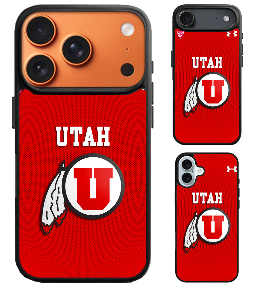 Utah Utes Red iPhone Air | iPhone 17 | 17 Pro | 17 Pro Max Case
