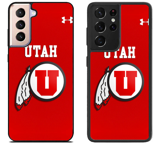 Utah Utes Red Samsung Galaxy S21 | S21 FE | S21+ | S21 Ultra Case