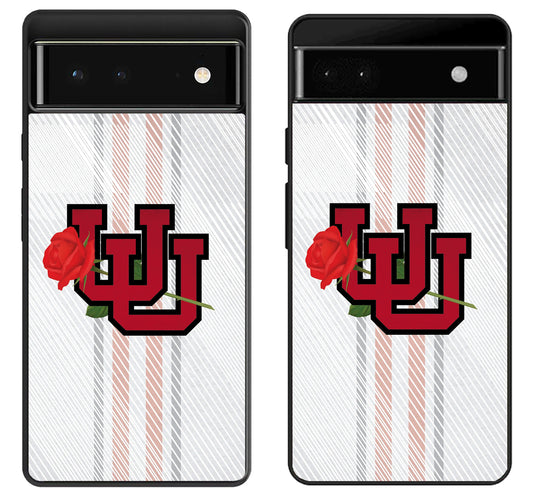 Utah Utes Rose Google Pixel 6 | 6A | 6 Pro Case