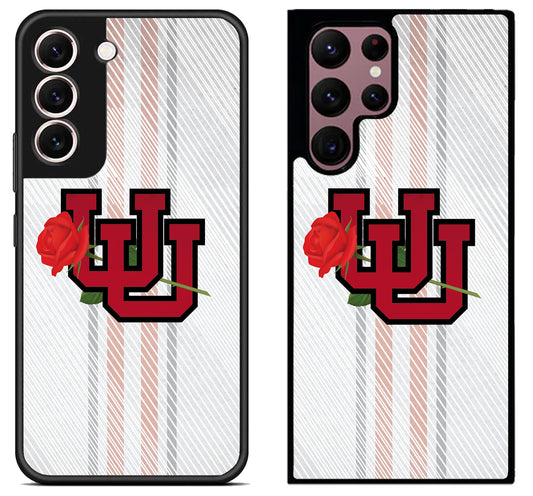 Utah Utes Rose Samsung Galaxy S22 | S22+ | S22 Ultra Case