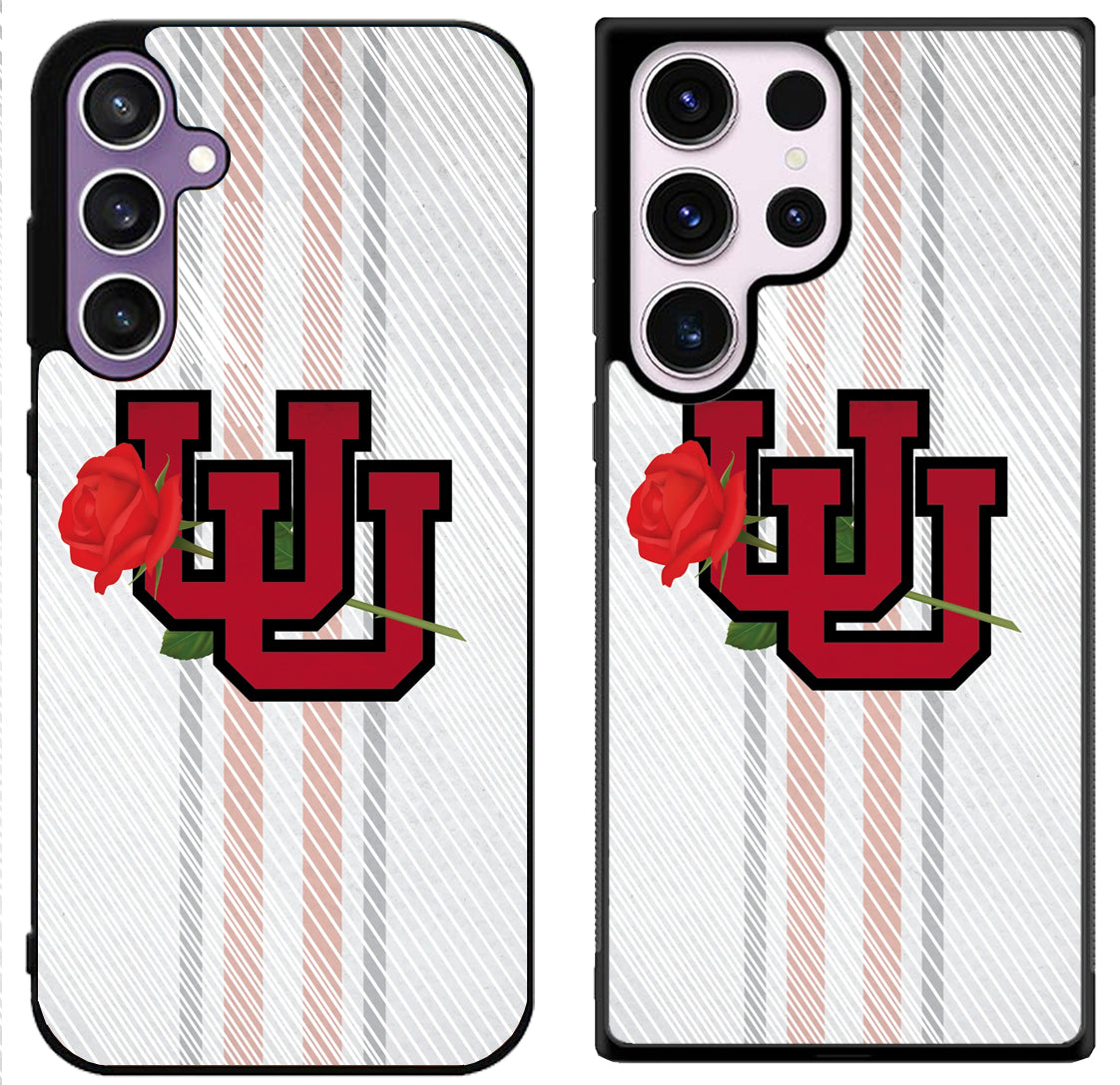 Utah Utes Rose Samsung Galaxy S24 | S24+ | S24 Ultra Case