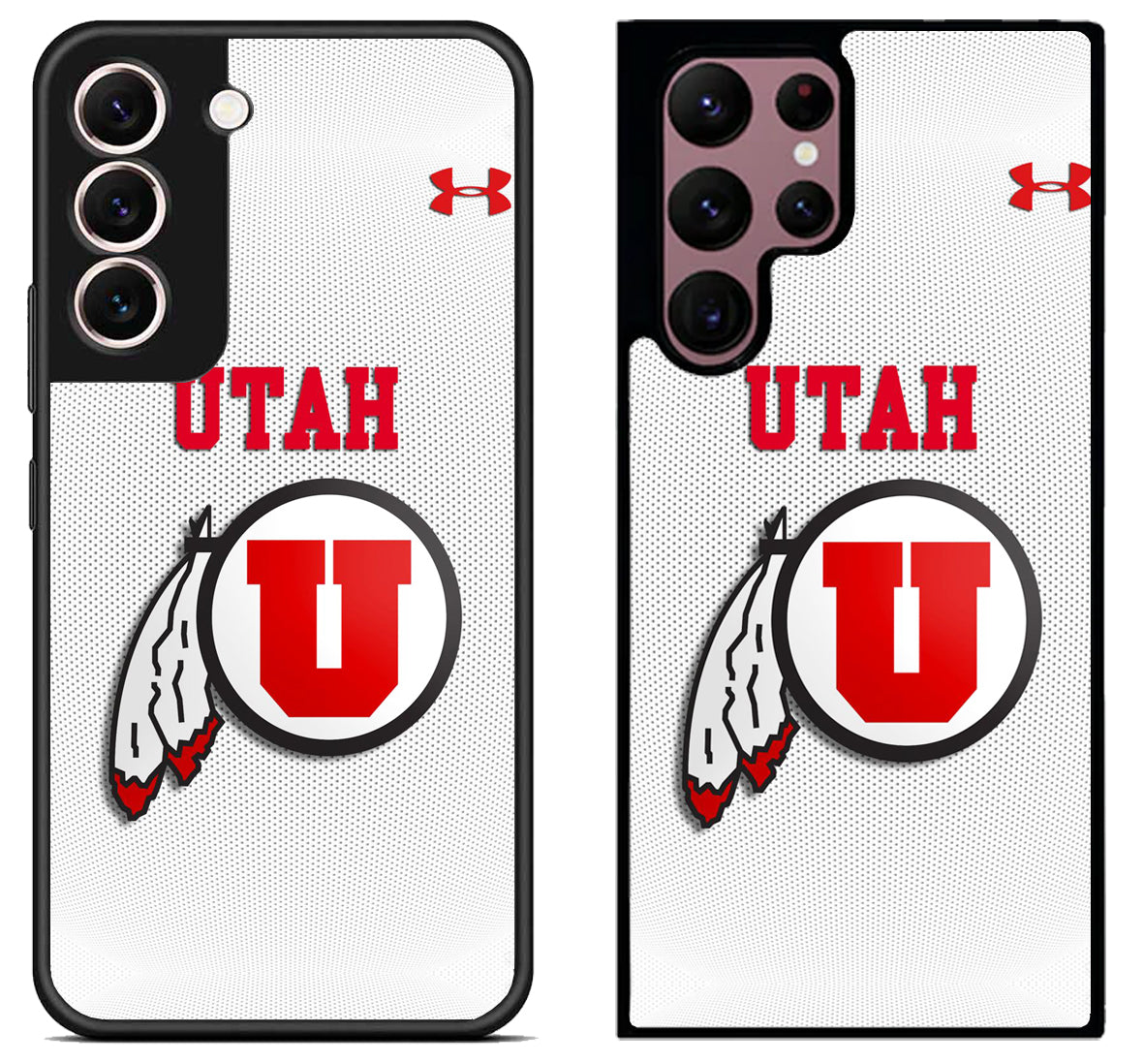 Utah Utes White Samsung Galaxy S22 | S22+ | S22 Ultra Case