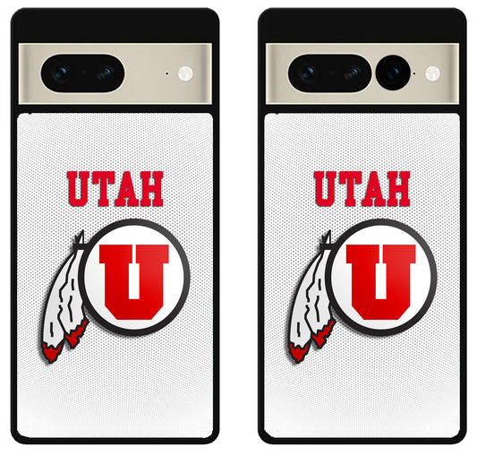 Utah Utes White Google Pixel 7 | 7 Pro Case