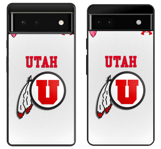 Utah Utes White Google Pixel 6 | 6A | 6 Pro Case