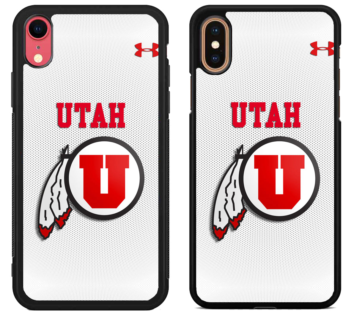 Utah Utes White iPhone X | Xs | Xr | Xs Max Case