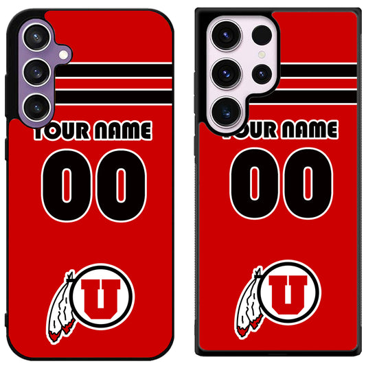 Custom Personalized Utah Utes Samsung Galaxy S24 | S24+ | S24 Ultra Case