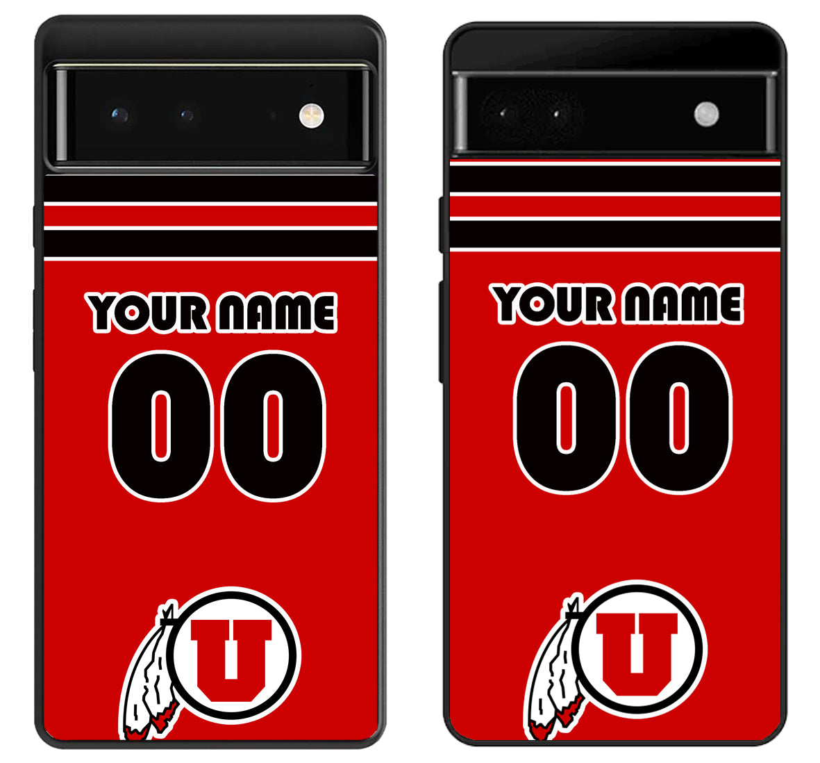 Custom Personalized Utah Utes Google Pixel 6 | 6A | 6 Pro Case
