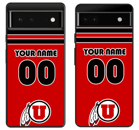 Custom Personalized Utah Utes Google Pixel 6 | 6A | 6 Pro Case