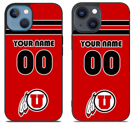 Custom Personalized Utah Utes iPhone 15 | iPhone 15 Plus Case