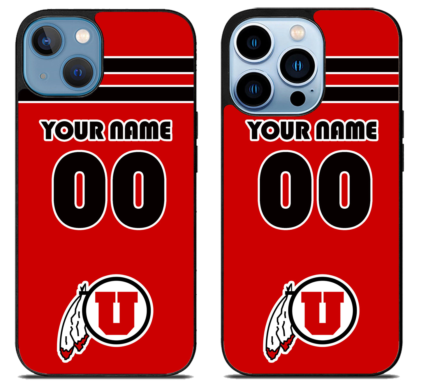 Custom Personalized Utah Utes iPhone 13 | 13 Mini | 13 Pro | 13 Pro Max Case