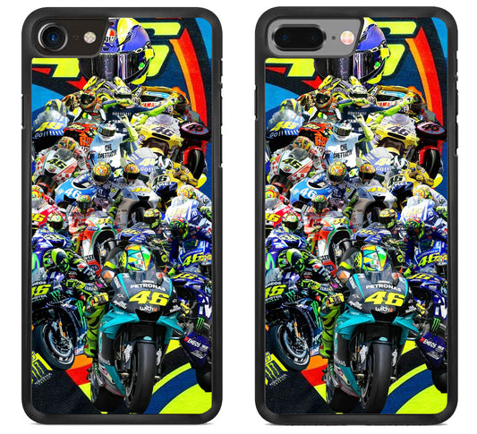 Valentino Rossi Collage iPhone 8 | 8 Plus Case