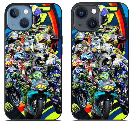 Valentino Rossi Collage iPhone 15 | iPhone 15 Plus Case
