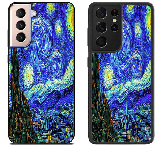 Van Gogh Starry Night Samsung Galaxy S21 | S21 FE | S21+ | S21 Ultra Case