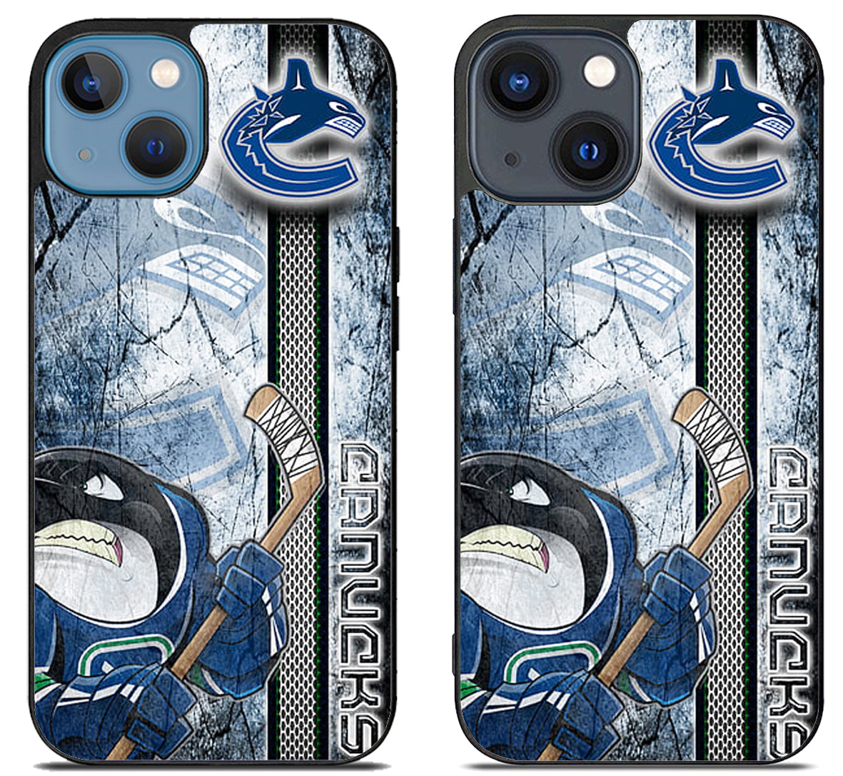 Vancouver Canucks Background iPhone 15 | iPhone 15 Plus Case
