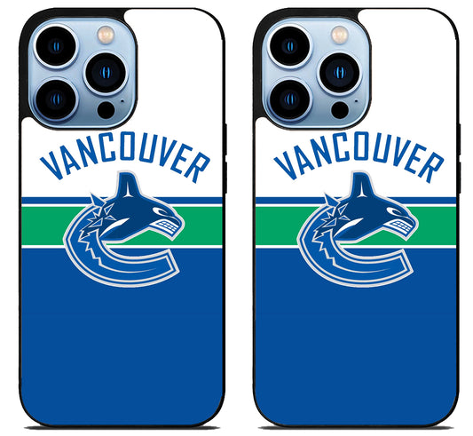 Vancouver Canucks Colorfull iPhone 15 Pro | iPhone 15 Pro Max Case