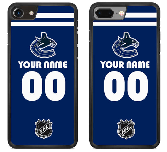 Custom Personalized Vancouver Canucks NHL iPhone 8 | 8 Plus Case