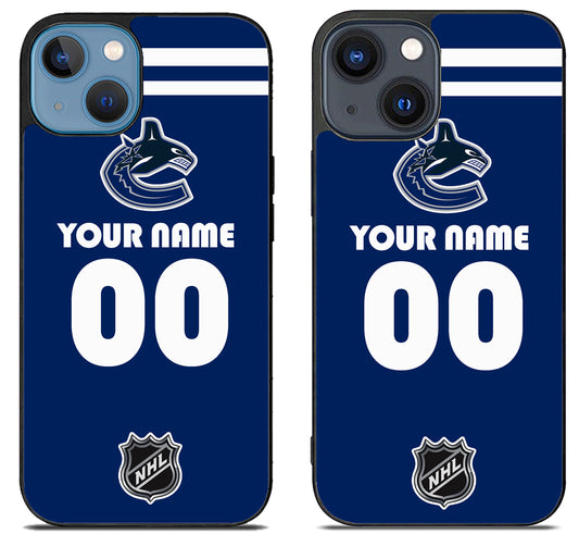 Custom Personalized Vancouver Canucks NHL iPhone 15 | iPhone 15 Plus Case