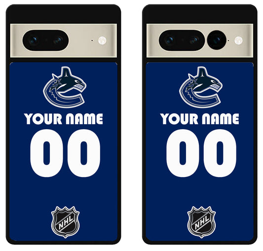 Custom Personalized Vancouver Canucks NHL Google Pixel 7 | 7 Pro Case