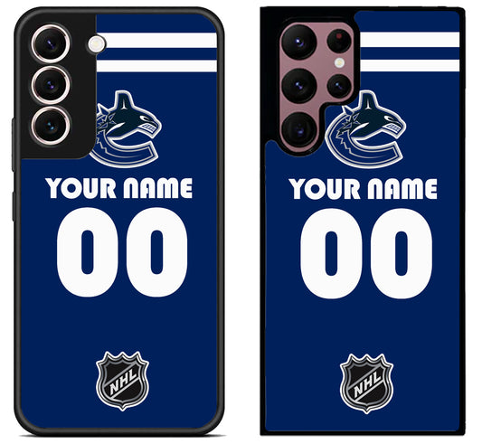 Custom Personalized Vancouver Canucks NHL Samsung Galaxy S22 | S22+ | S22 Ultra Case