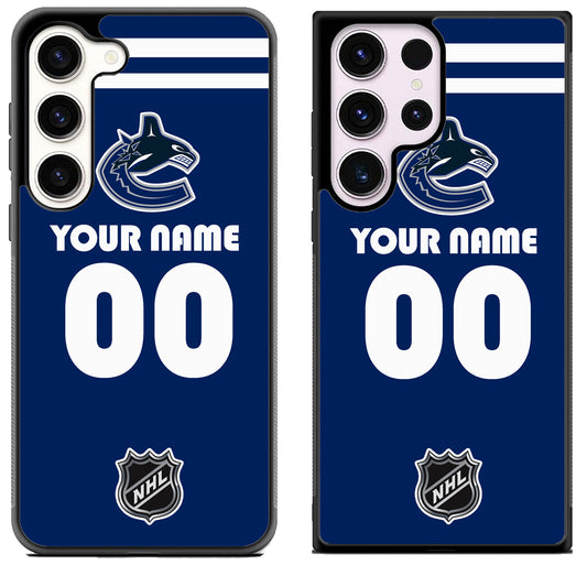 Custom Personalized Vancouver Canucks NHL Samsung Galaxy S23 | S23+ | S23 Ultra Case