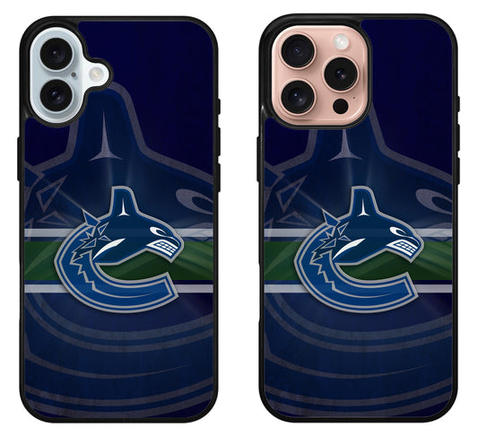 Vancouver Canucks logo iPhone 16 | 16 Plus | 16 Pro | 16 Pro Max Case