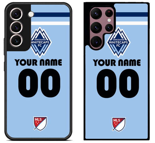 Custom Personalized Vancouver Whitecaps FC MLS Samsung Galaxy S22 | S22+ | S22 Ultra Case